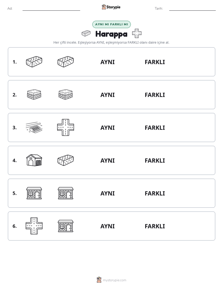 Aynı mı Farklı mı