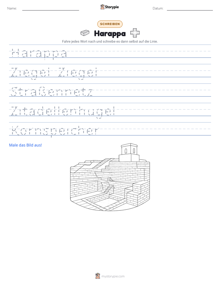 Schreibübung