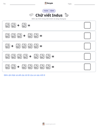 Xem trước tài liệu in sẵn Chữ viết Indus