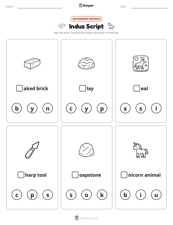 Beginning Sounds
