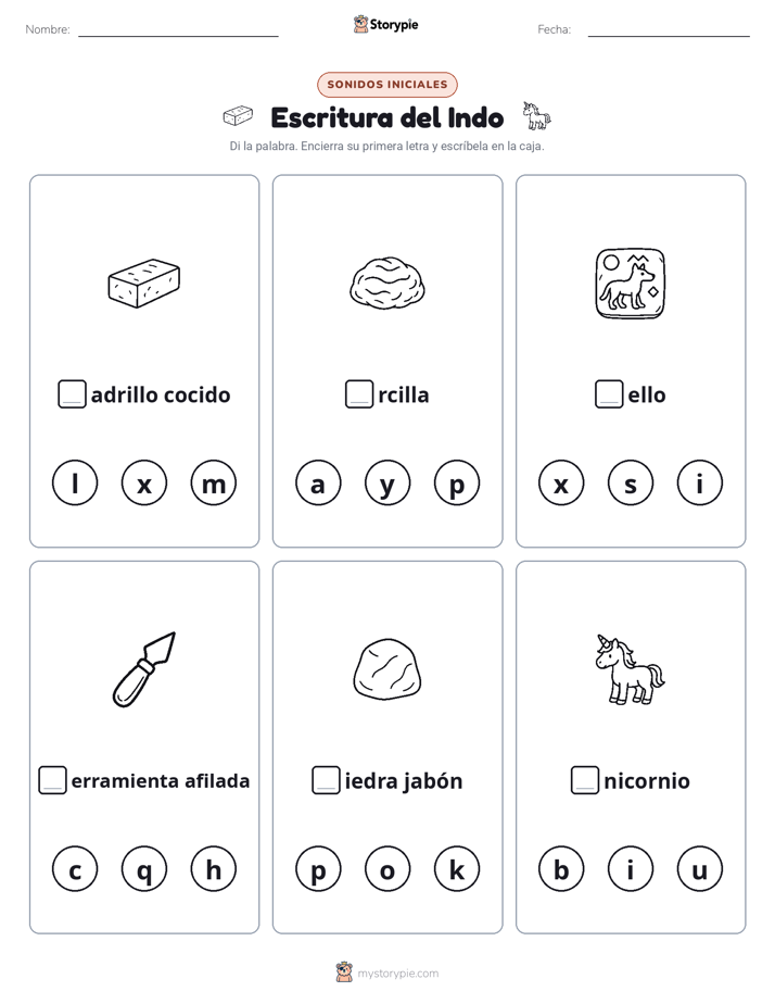 Sonidos Iniciales