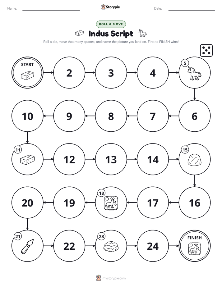 Roll & Move Game