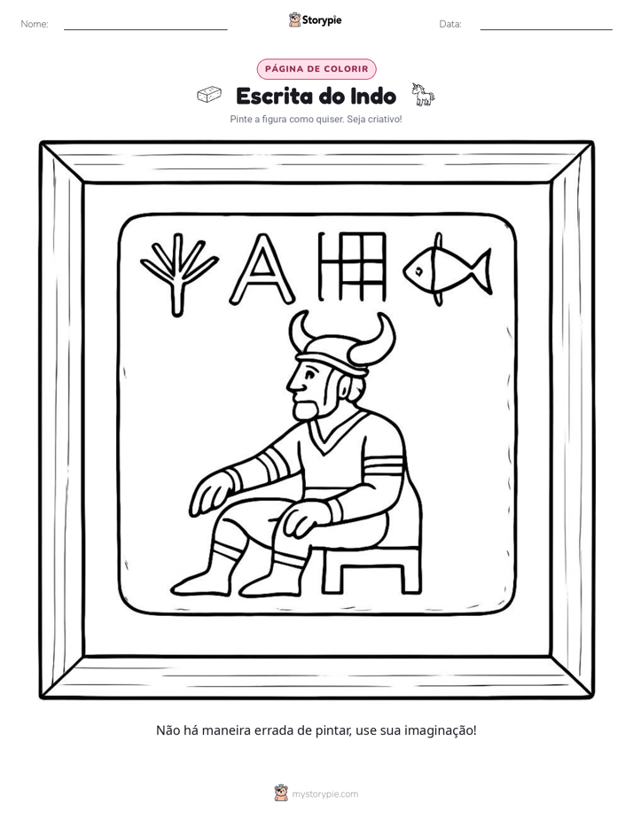 Página para colorir