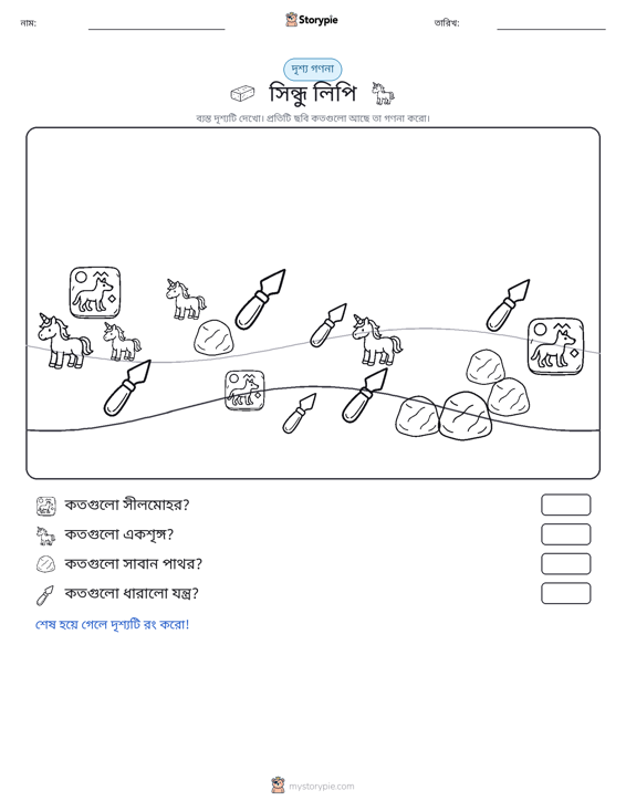 গণনা দৃশ্য