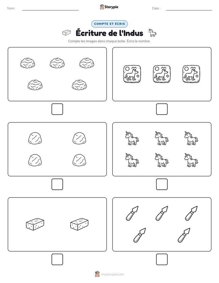 Compter & Écrire