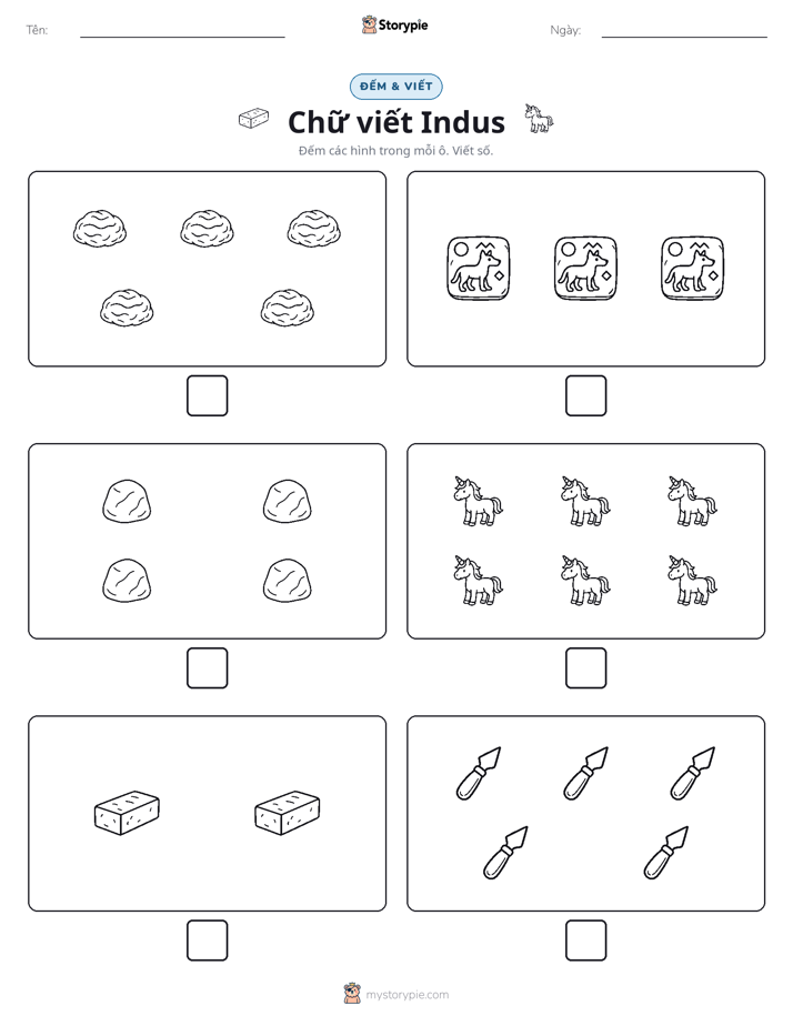 Đếm & Viết
