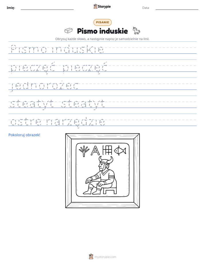Ćwiczenie Pisania