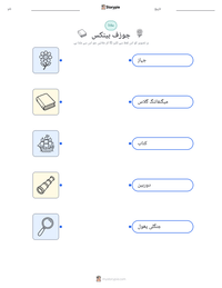 جوزف بینکس پرنٹ کرنے کے قابل ورکشیٹ کا پیش نظارہ