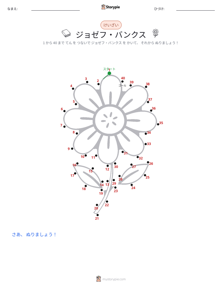 点つなぎ
