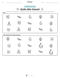 Xem trước tài liệu in sẵn Quần đảo Hawaii