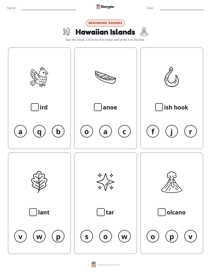 Beginning Sounds