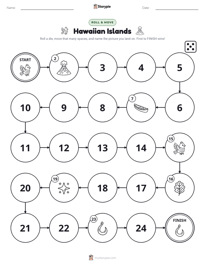 Roll & Move Game