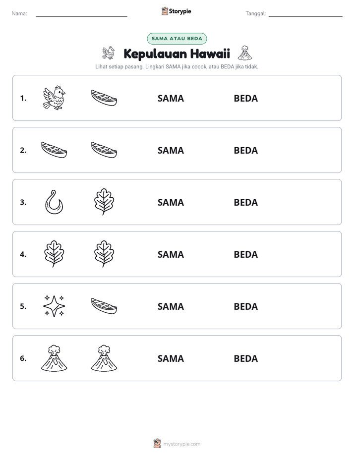 Sama atau Berbeda
