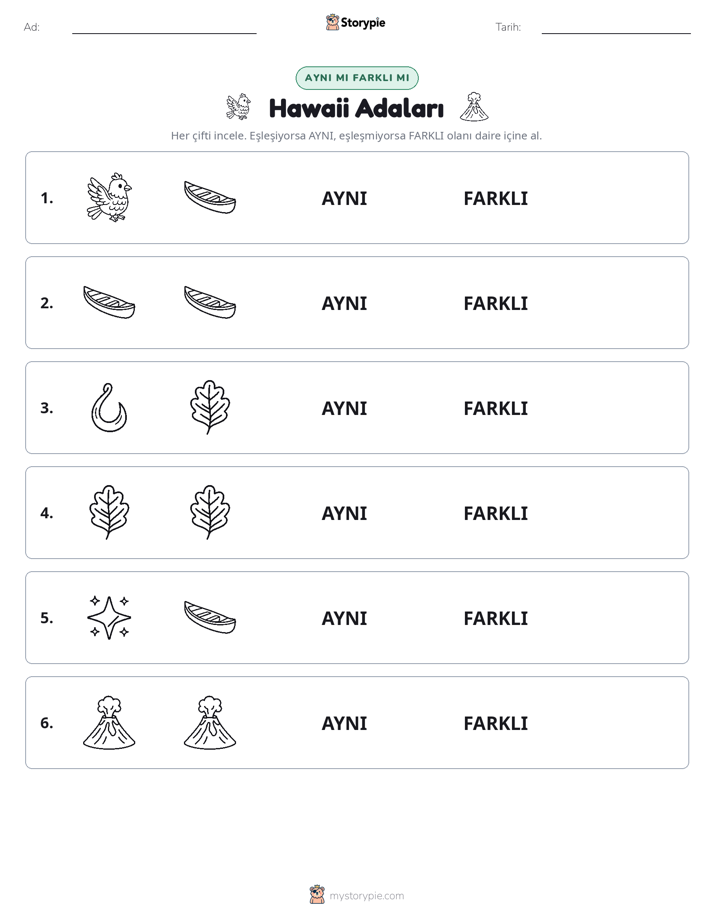 Aynı mı Farklı mı