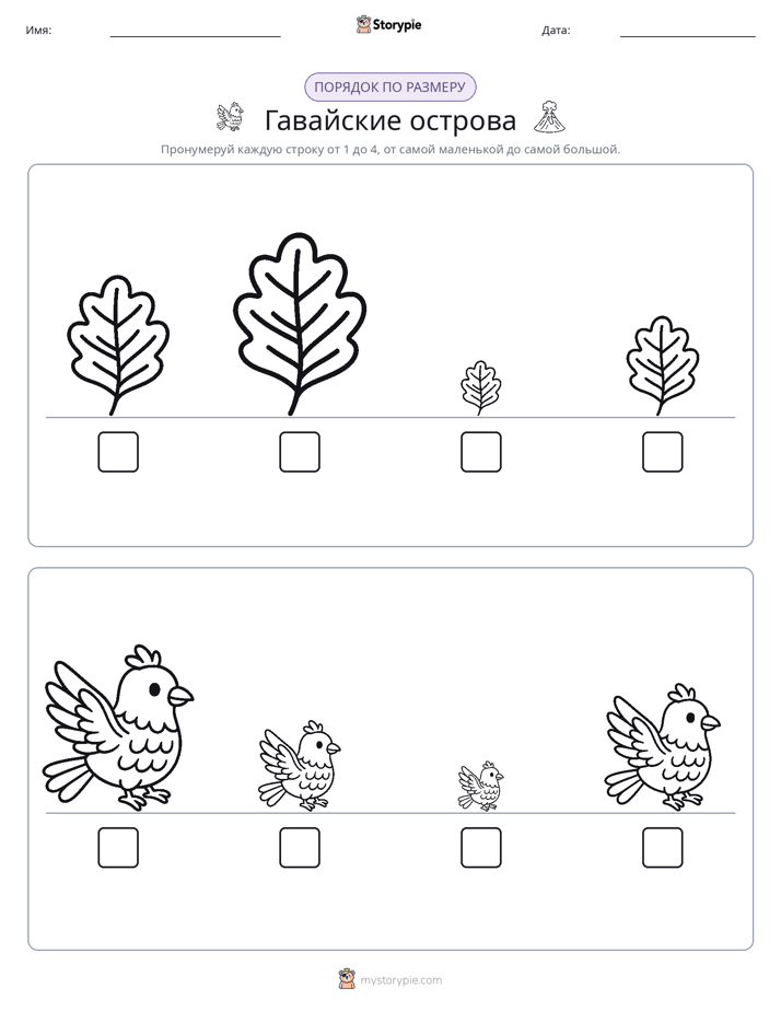 Размеры в порядке