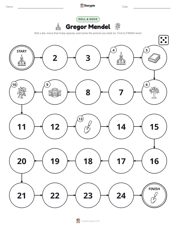 Roll & Move Game
