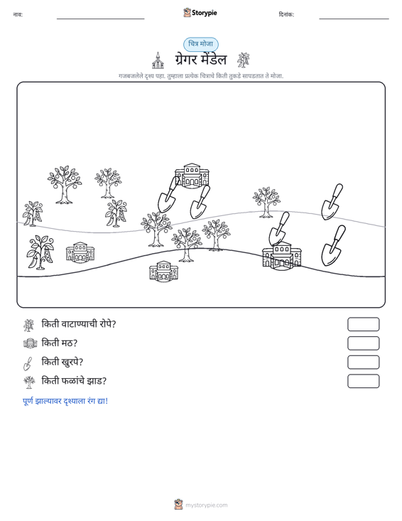 गणना दृश्य
