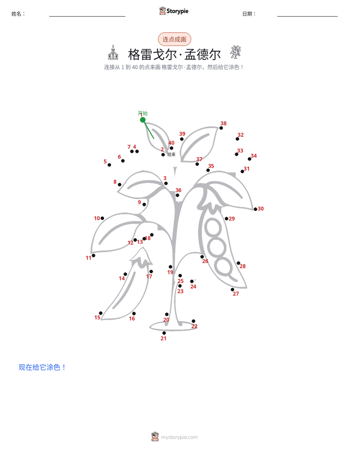 连点成线