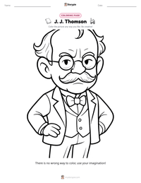 J. J. Thomson printable worksheet preview