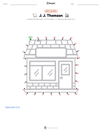 J. J. Thomson printable worksheet preview