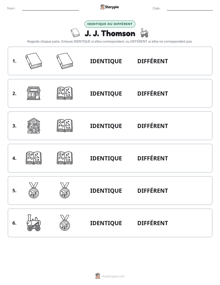 Identique ou Différent