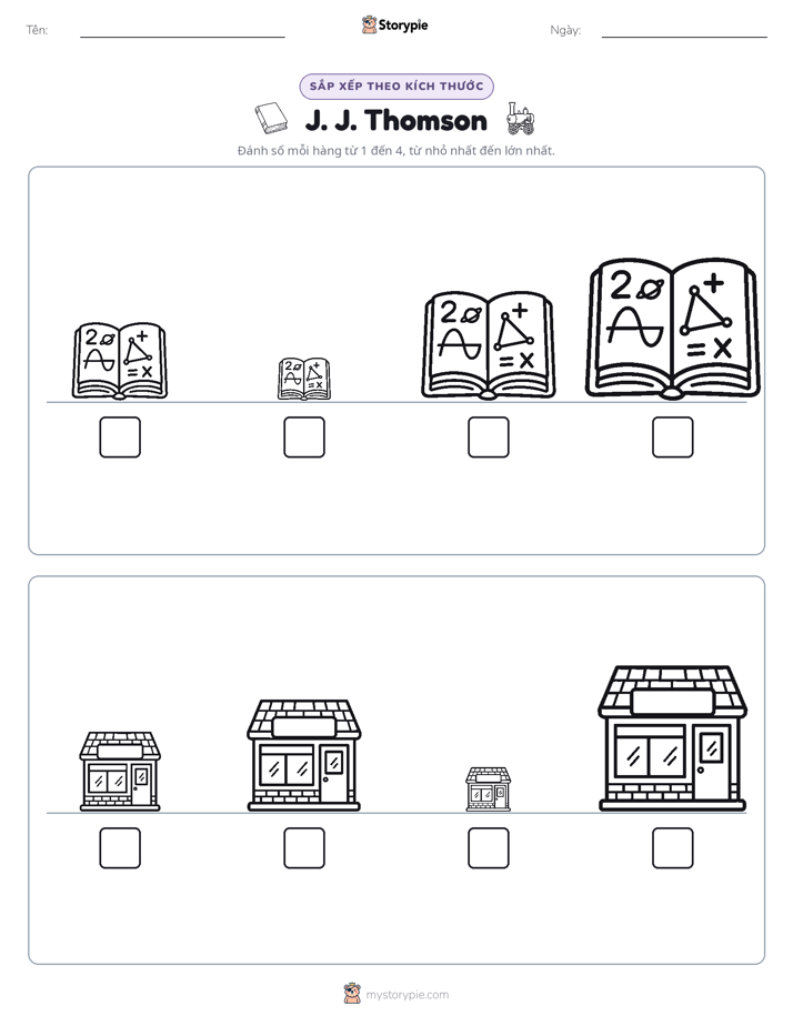 Thứ Tự Kích Thước