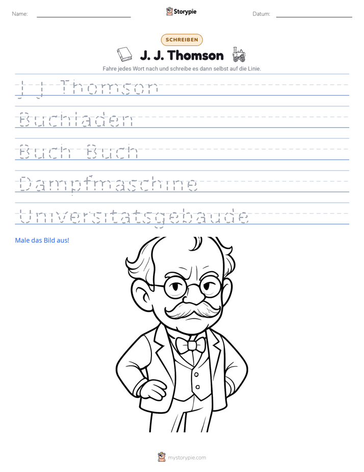 Schreibübung