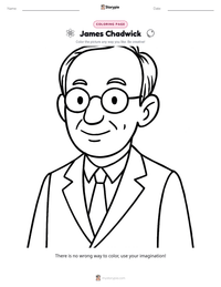 James Chadwick printable worksheet preview