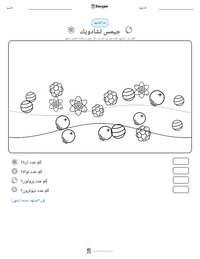 معاينة ورقة العمل القابلة للطباعة جيمس تشادويك
