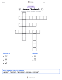 Anteprima della scheda stampabile di James Chadwick
