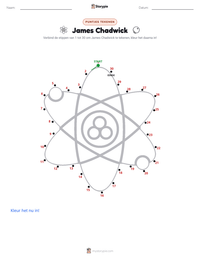 James Chadwick afdrukbare werkblad voorbeeld