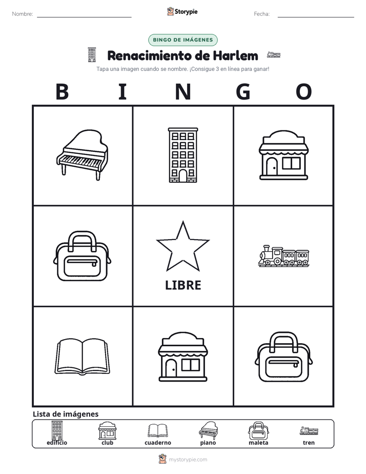 Bingo de Imágenes