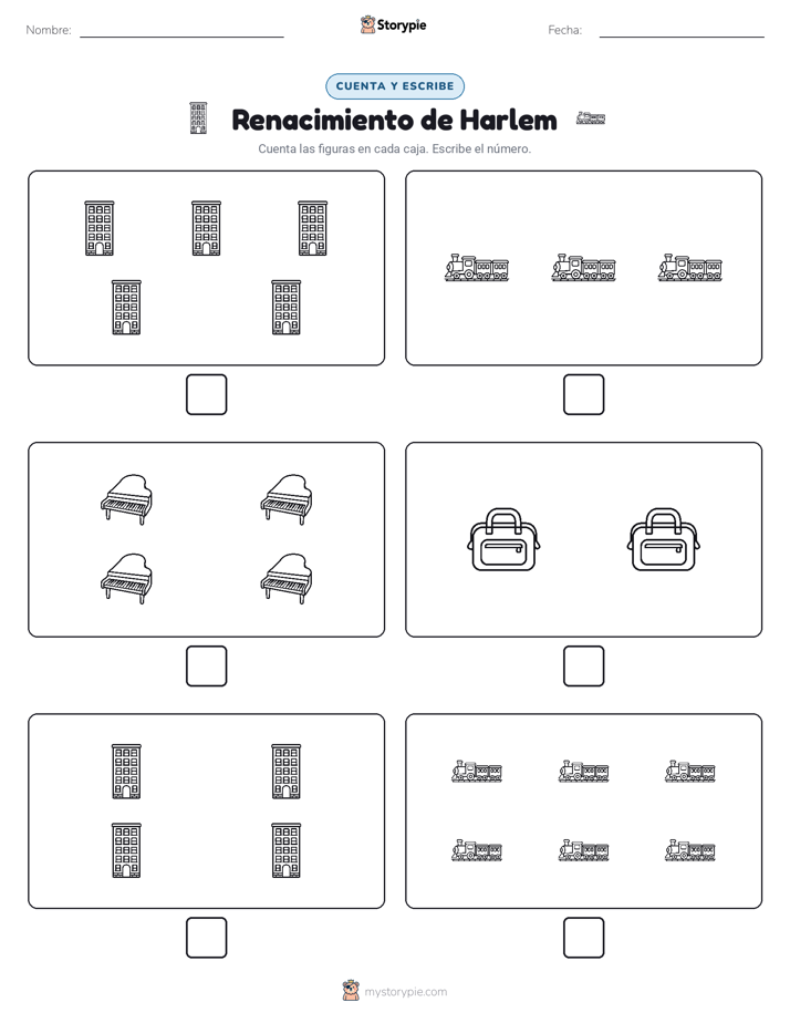 Cuenta y Escribe