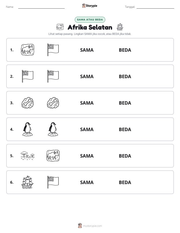 Sama atau Berbeda