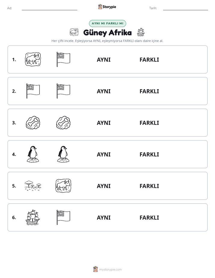 Aynı mı Farklı mı