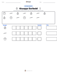 Giuseppe Garibaldi printable worksheet preview