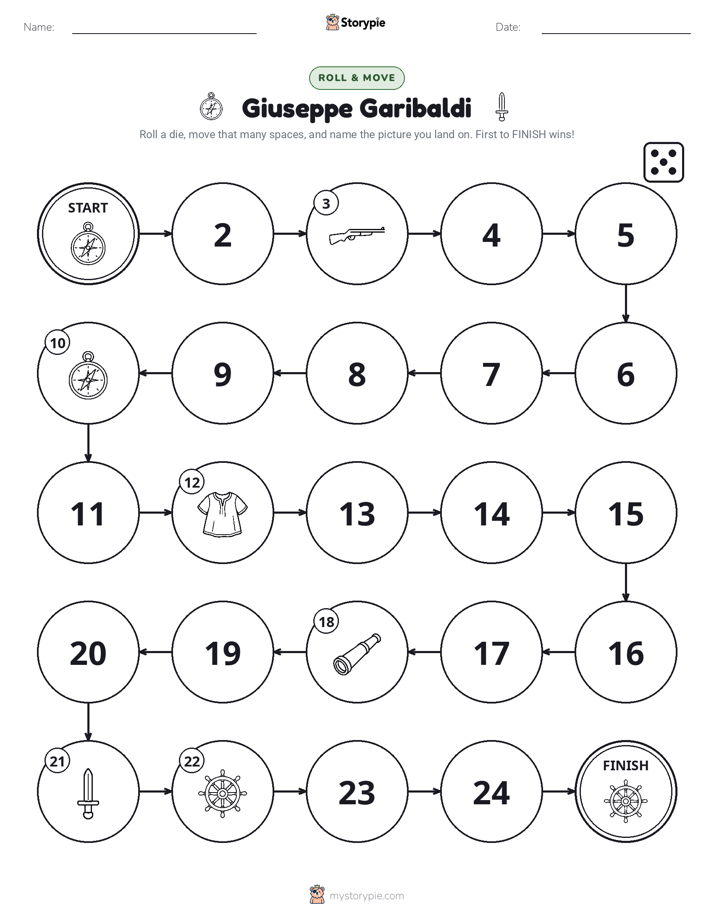 Roll & Move Game