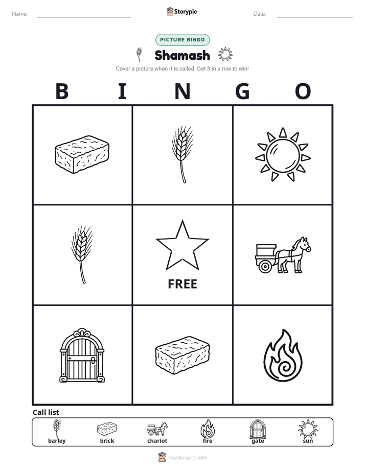 Picture Bingo