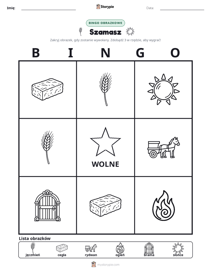 Bingo obrazkowe