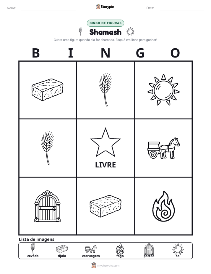 Bingo de Imagens
