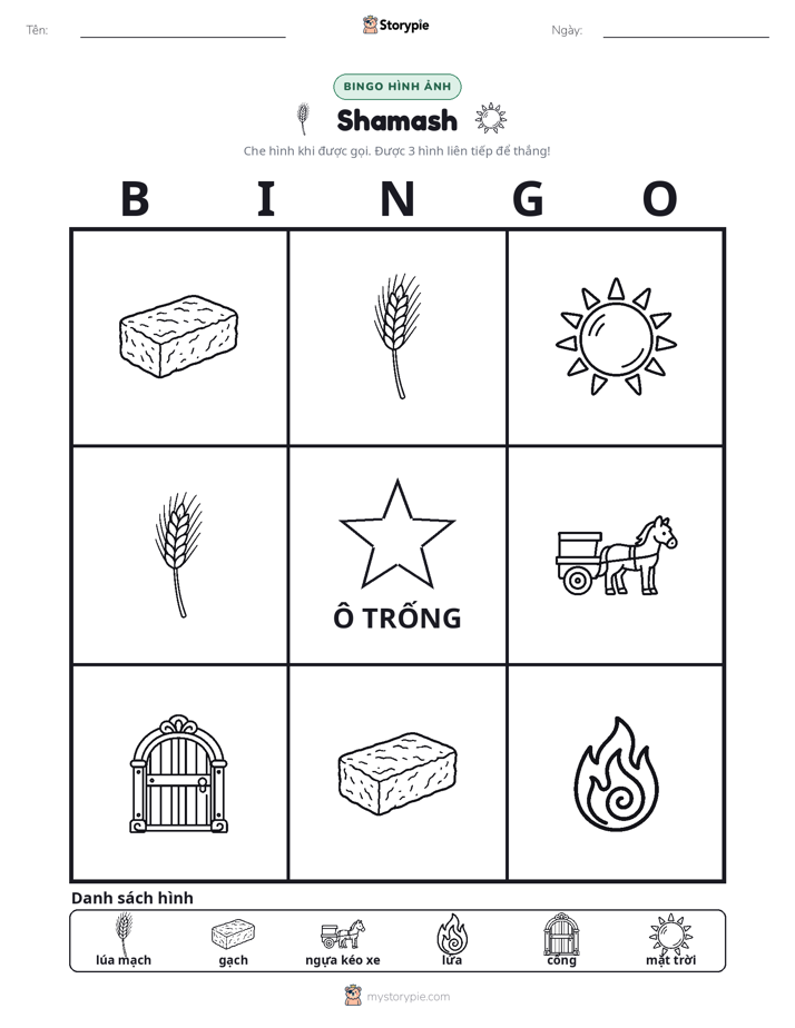 Bingo Hình Ảnh