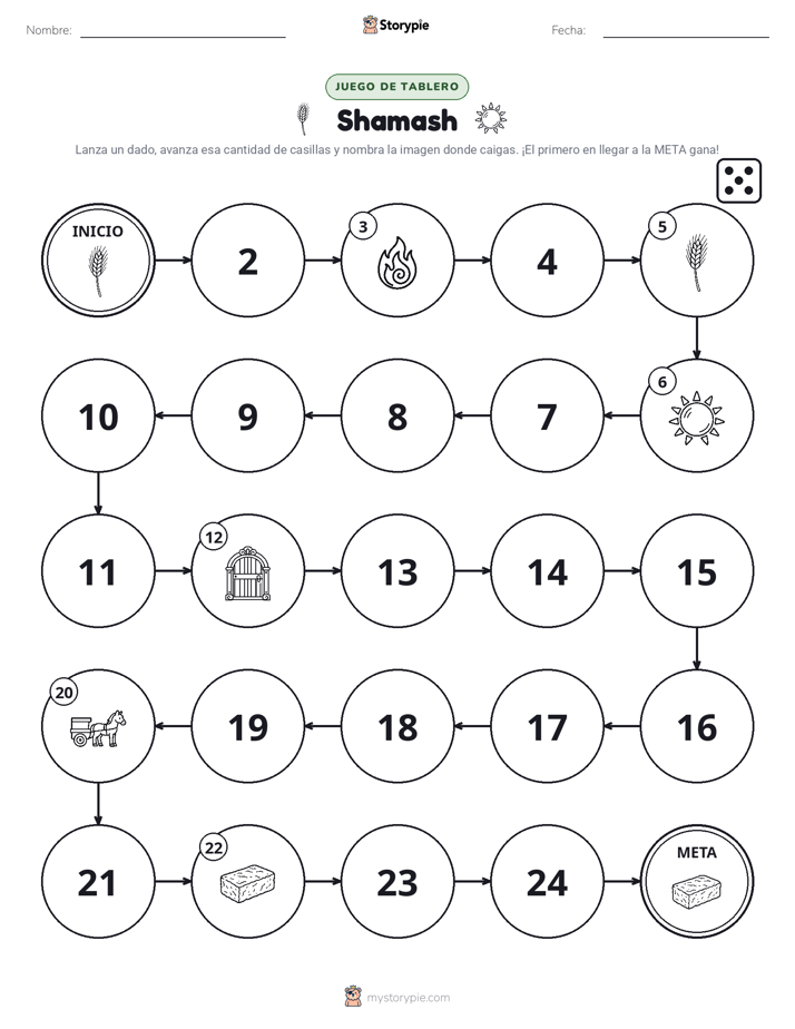 Juego de Rueda y Avanza