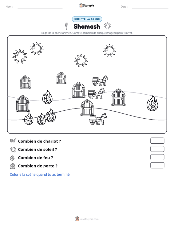 Scène de Comptage