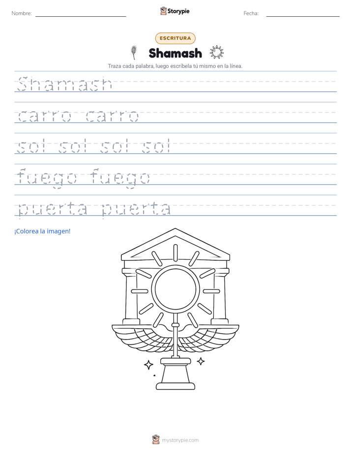 Práctica de Escritura