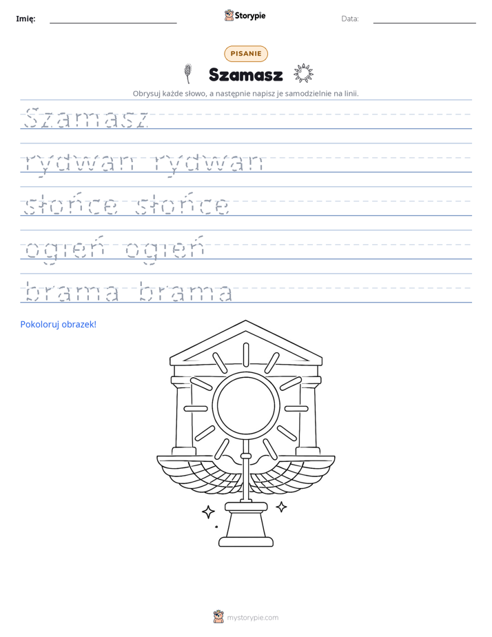 Ćwiczenie Pisania