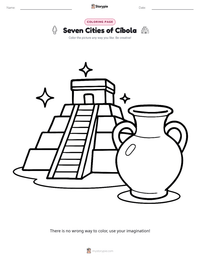 Seven Cities of Cíbola printable worksheet preview