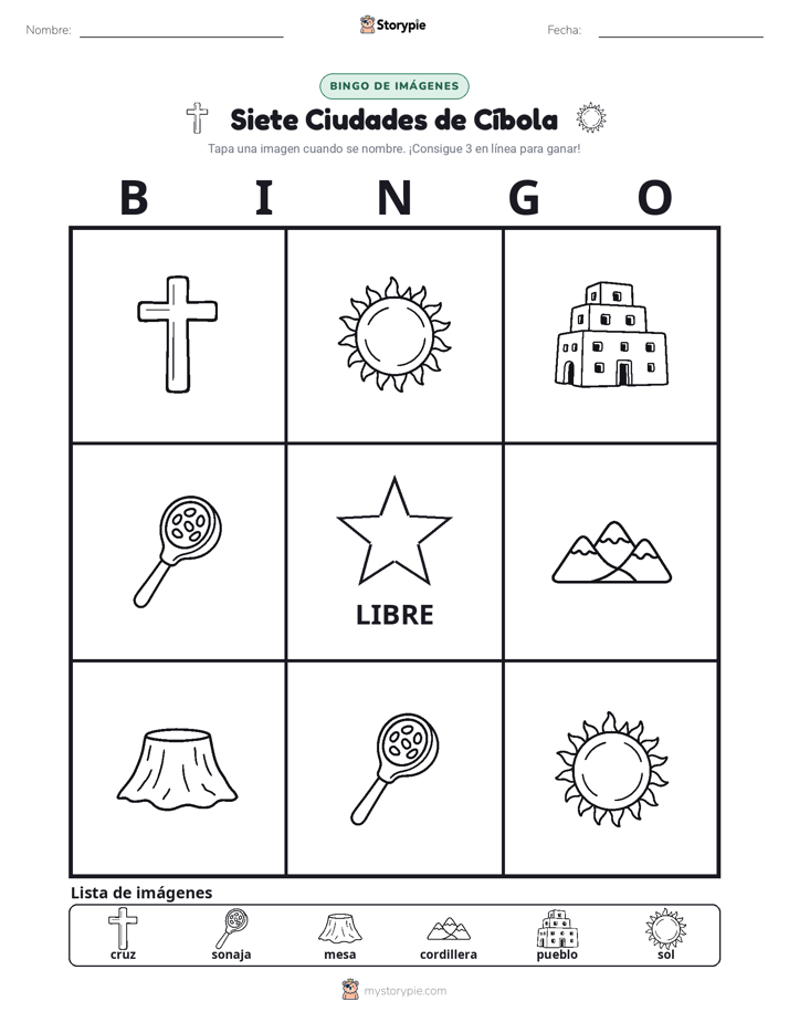 Bingo de Imágenes