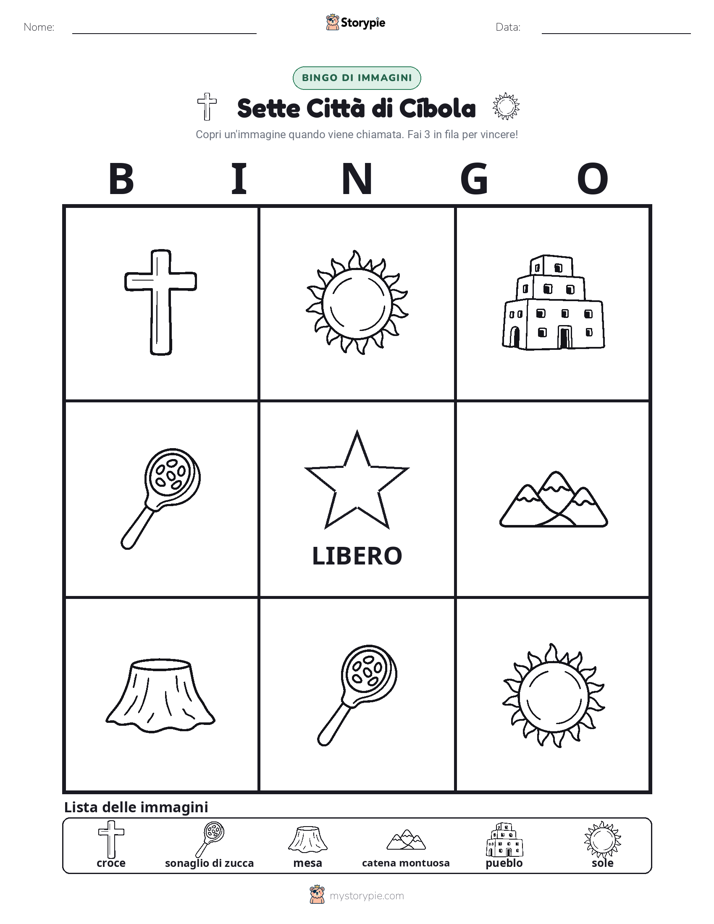 Bingo delle Immagini