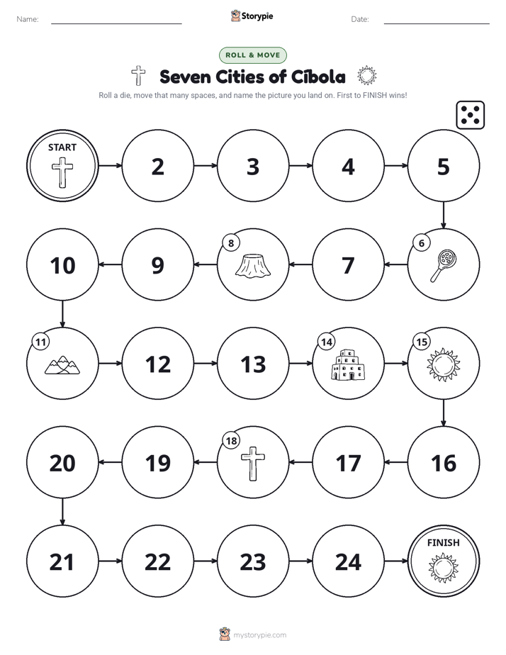 Roll & Move Game