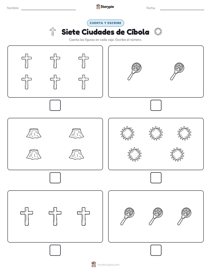 Cuenta y Escribe